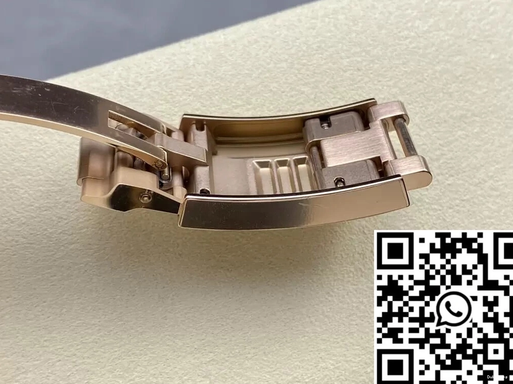 M126655-0002 Black Rose Dial Gold Factory Master Rolex Yacht Clean 0217